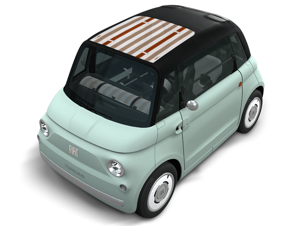 PELLICOLA OSCURANTE PARASOLE PER CITROEN AMI E FIAT TOPOLINO